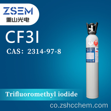 Iodotrifluorometanu CAS2314-97-8 99,99% 4N CF3I Alta Purezza per Semiconduttori erching materiali di prucessu